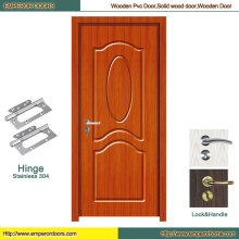Puerta deslizante del PVC de la puerta interior del PVC de la puerta del PVC del cuarto de baño